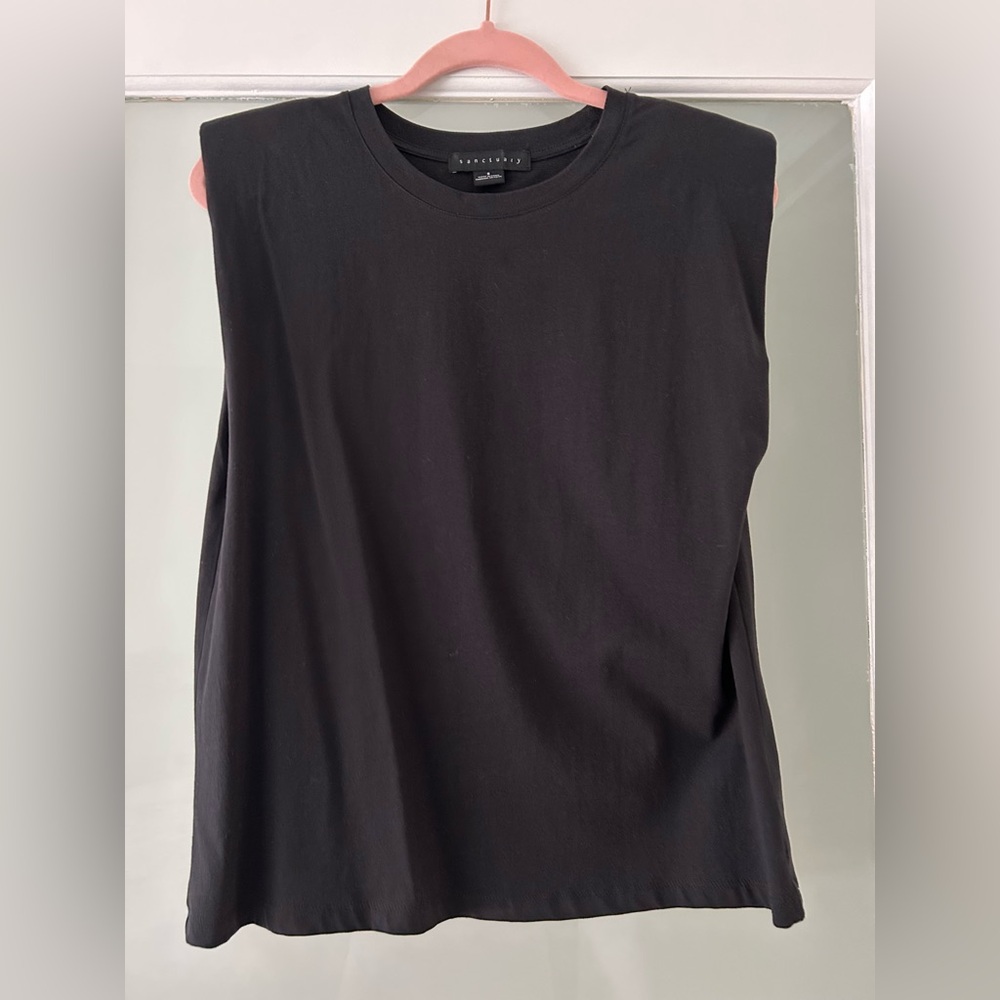 Sanctuary Black Muscle Tee